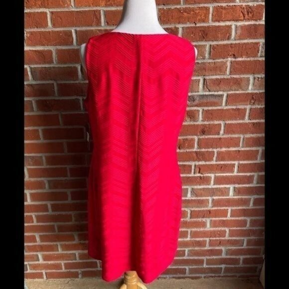 American Living‎ Red Pullover Dress - Size 14 - Picture 6 of 11